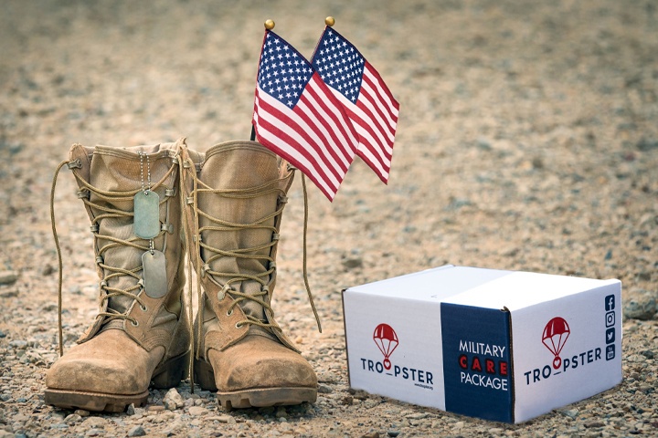 Virtual run fundraiser for deployed Air Force members with Troopster, 'Murican 5 Mile.