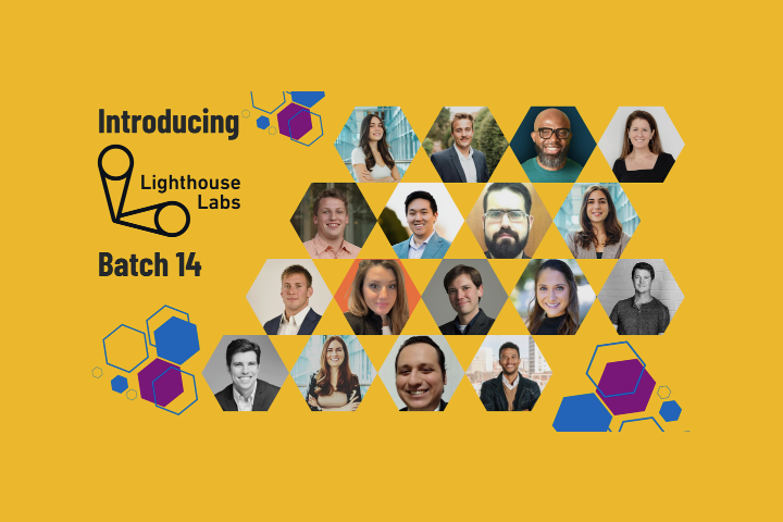 Lighthouse Labs Batch 14 founder headshots