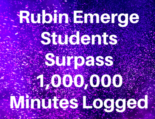 Students Log 1,000,000 Minutes All Time in Rubin Emerge