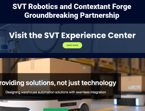 Revolutionizing Warehouse Automation: SVT Robotics and Contextant Forge Groundbreaking Partnership