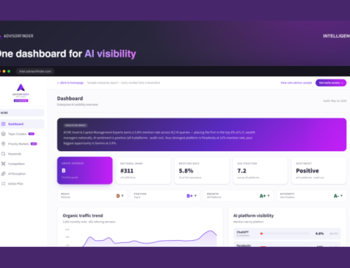 How AdvisorFinder Is Preparing Financial Advisors for AI Search
